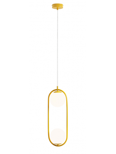 Lampa wisząca RIVA 2 MUSTARD 1086H14