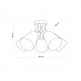 Lampa sufitowa VAIO NATURE 575