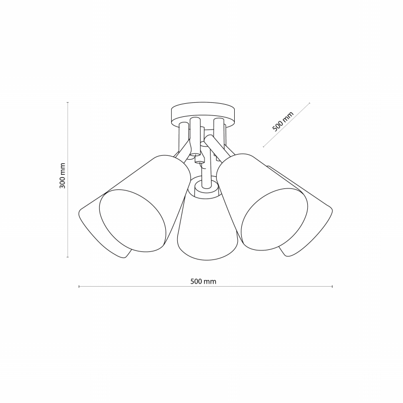 Lampa sufitowa VAIO NATURE 575