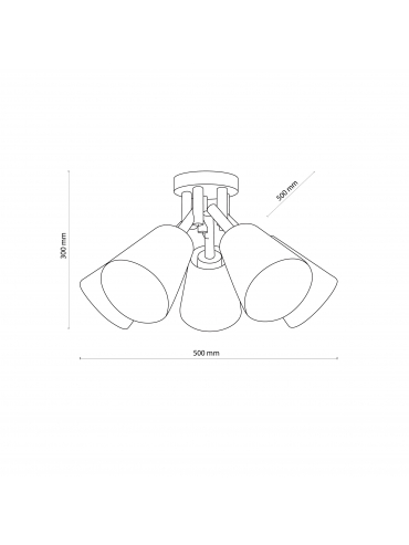 Lampa sufitowa VAIO NATURE 575