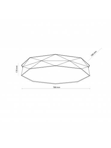 Lampa sufitowa KANTOOR NATURE 6196