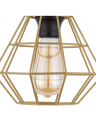 Lampa wisząca DIAMOND NEW BLACK/GOLD 4640