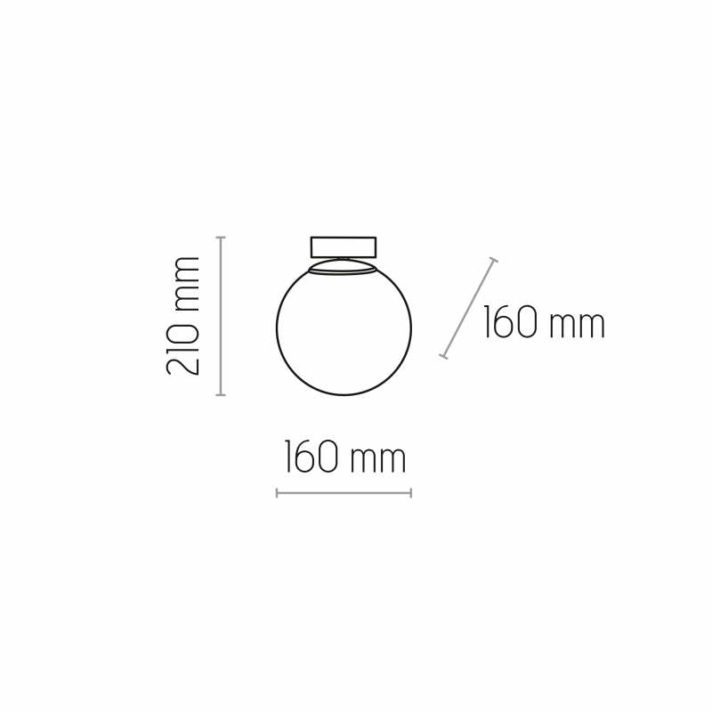 Lampa sufitowa CELESTE 6216