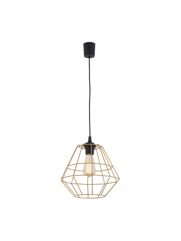 Lampa wisząca DIAMOND NEW BLACK/GOLD 4641