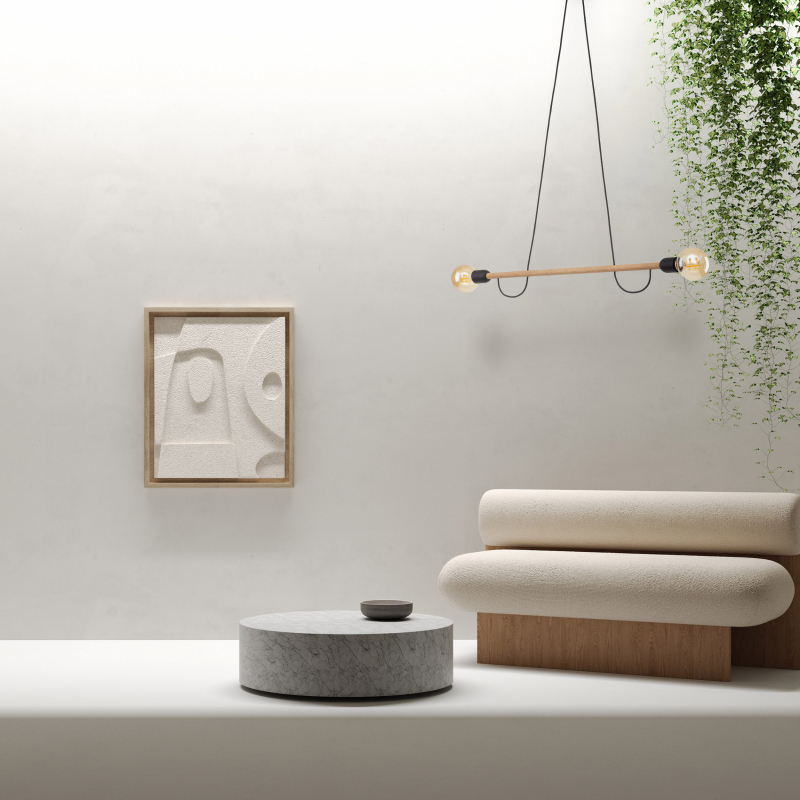 Lampa wisząca HELIX WOOD 4951