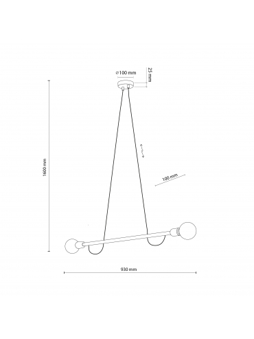 Lampa wisząca HELIX WOOD 4951