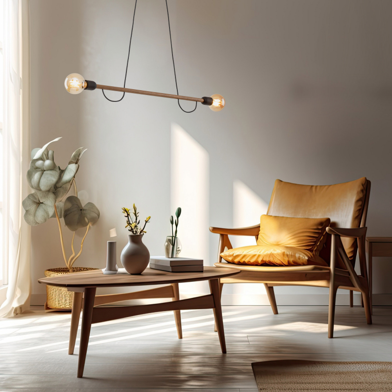 Lampa wisząca HELIX WOOD 4948