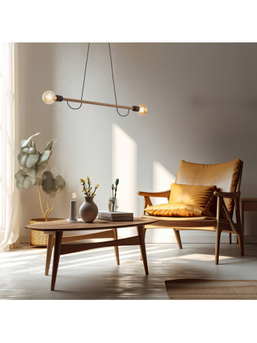 Lampa wisząca HELIX WOOD 4948