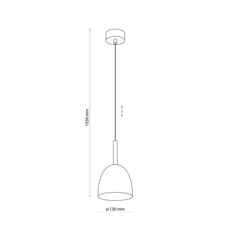 Lampa wisząca NORD WHITE 4868