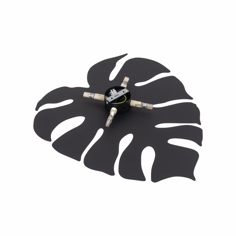 Kinkiet MONSTERA XL BLACK 5916