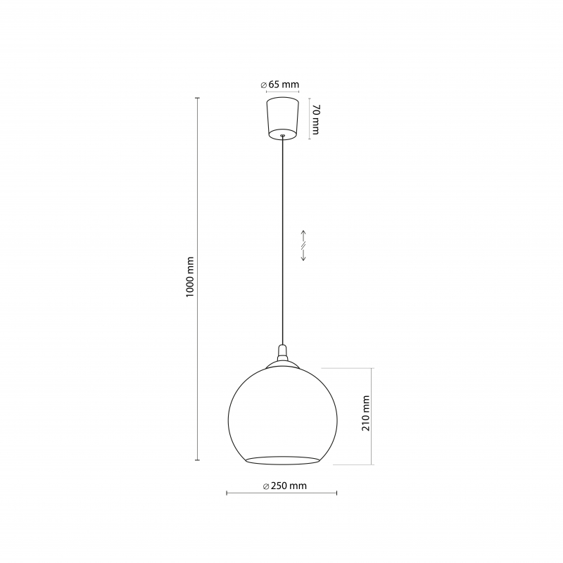 Lampa wisząca VENEZIA 5741