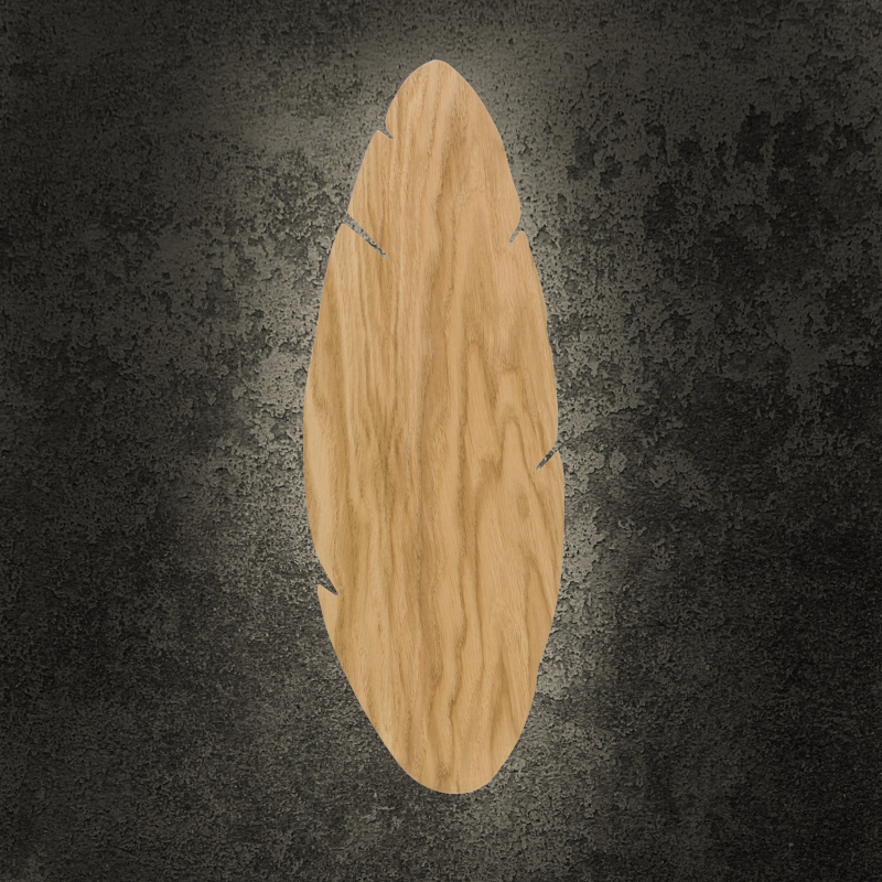 Kinkiet HOJA WOOD 4678