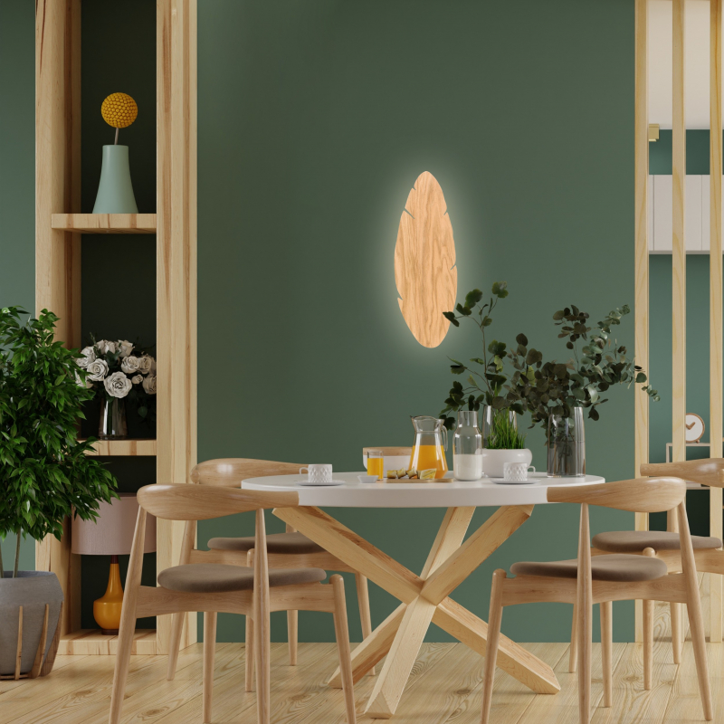 Kinkiet HOJA WOOD 4678