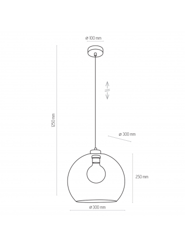 Lampa wisząca CUBUS 2076