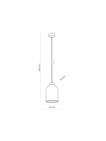 Lampa wisząca SATIPO TRANSPARENT 5626
