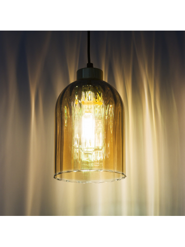 Lampa wisząca SATIPO AMBER 5623