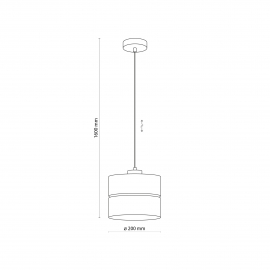 Lampa wisząca ECO 5770
