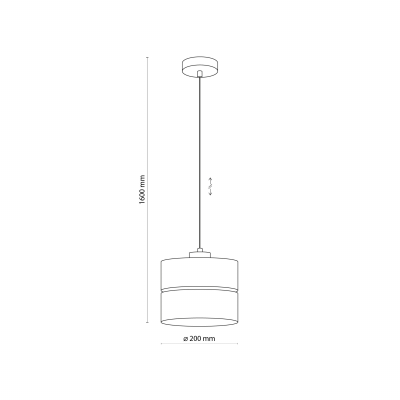 Lampa wisząca ECO 5770