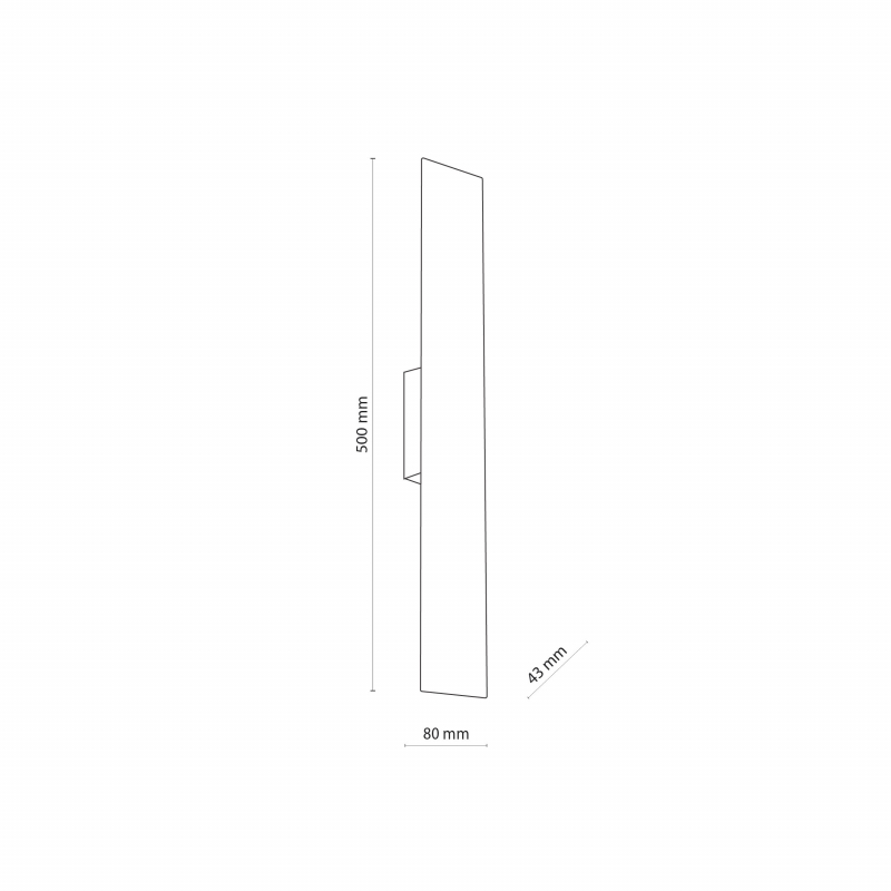 Kinkiet NAVI WHITE 4755