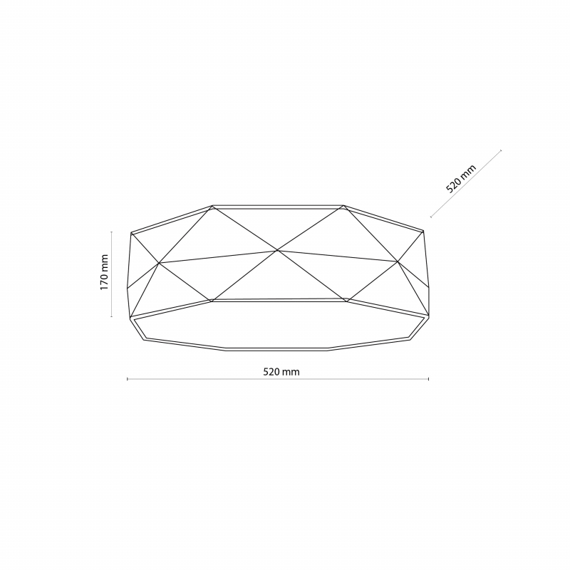 Lampa sufitowa KANTOOR NATURE 6195