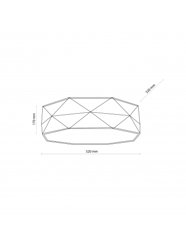 Lampa sufitowa KANTOOR NATURE 6195