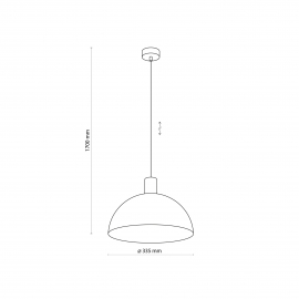 Lampa wisząca OSLO BLACK 4852