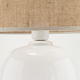 Lampa stołowa MELODY WHITE JUTA 5984
