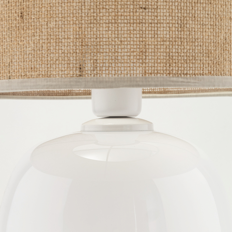 Lampa stołowa MELODY WHITE JUTA 5984