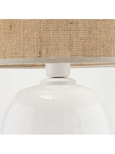 Lampa stołowa MELODY WHITE JUTA 5984