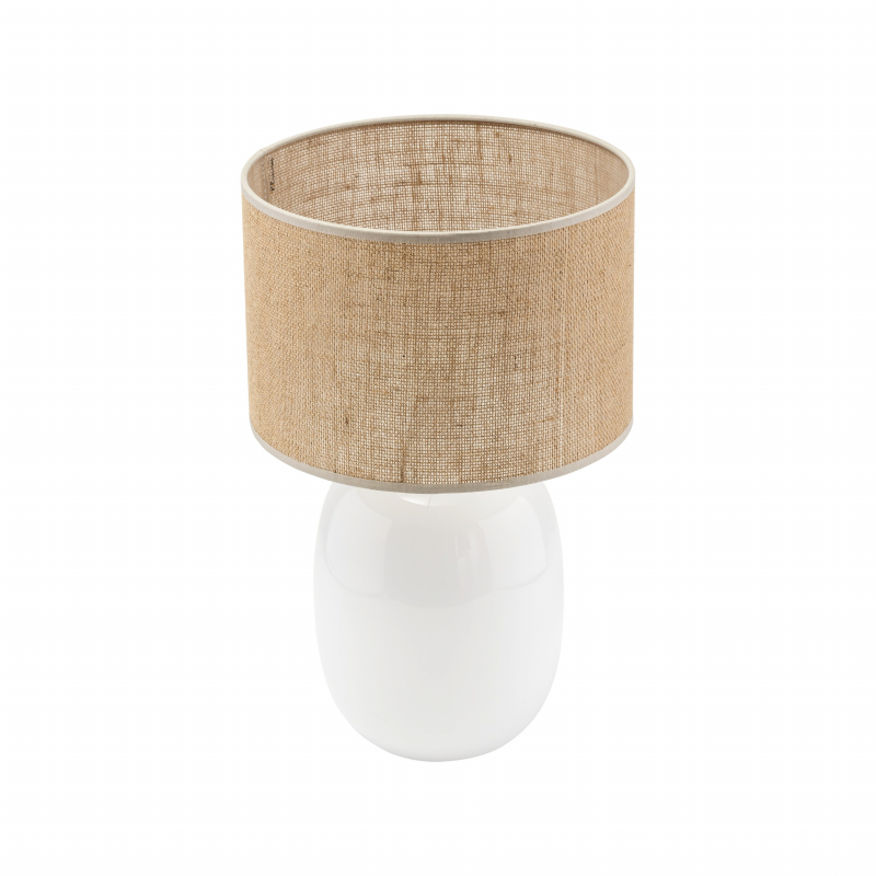 Lampa stołowa MELODY WHITE JUTA 5984