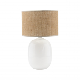 Lampa stołowa MELODY WHITE JUTA 5984