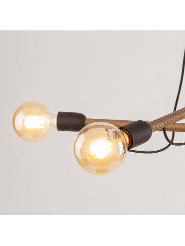Lampa wisząca HELIX WOOD 4949