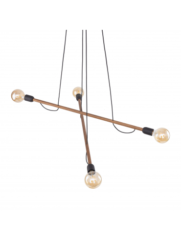 Lampa wisząca HELIX WOOD 4949