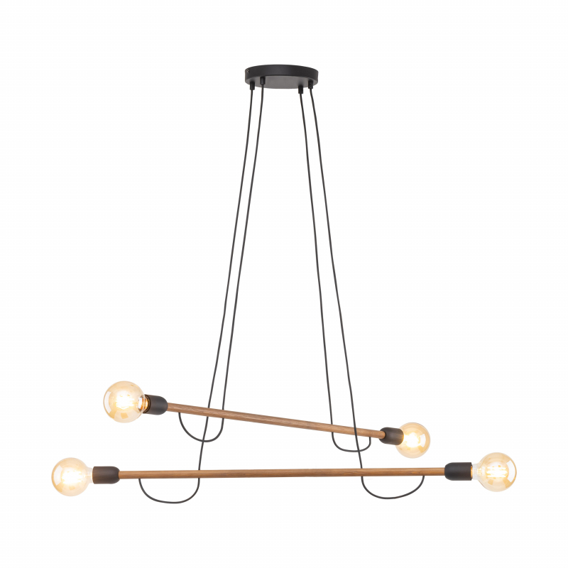 Lampa wisząca HELIX WOOD 4949