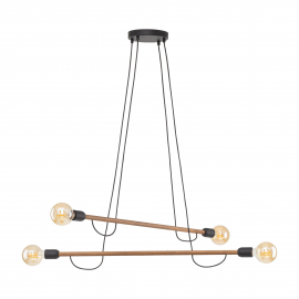 Lampa wisząca HELIX WOOD 4949
