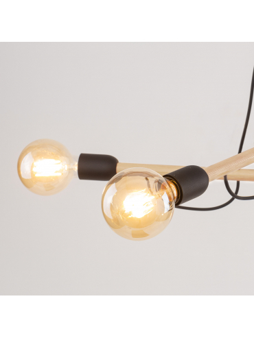 Lampa wisząca HELIX WOOD 4952