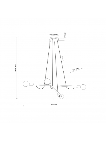 Lampa wisząca HELIX WOOD 4952