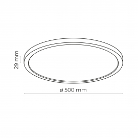 Kinkiet AQUA WHITE LARGE 45W LED 6904
