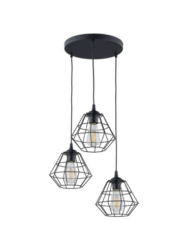 Lampa wisząca DIAMOND NEW BLACK 6204