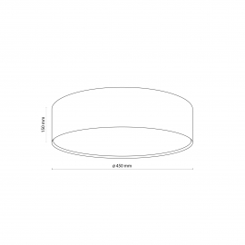 Lampa sufitowa RONDO GOLD 4842