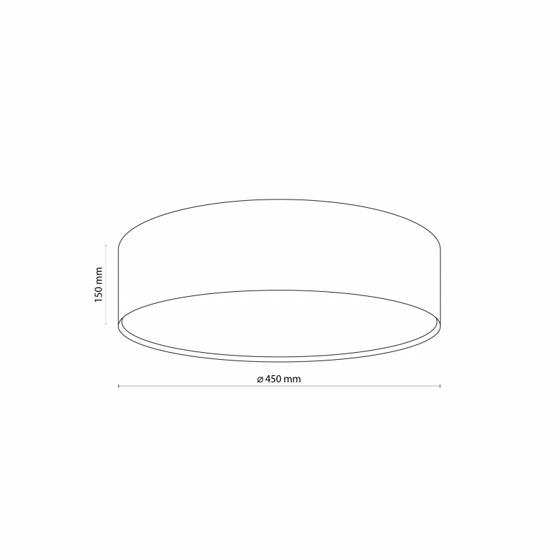 Lampa sufitowa RONDO GOLD 4842