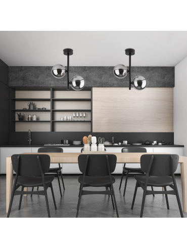 Lampa sufitowa ESTERA BLACK 6706