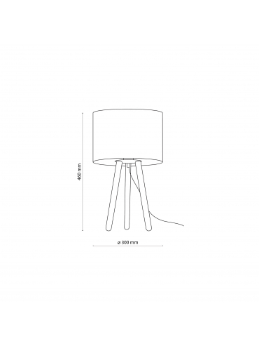 Lampa stołowa TOKYO BLACK 5293