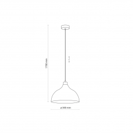 Lampa wisząca CAP GREEN 5665