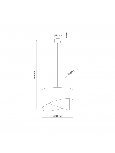 Lampa wisząca GRANT WHITE 4820
