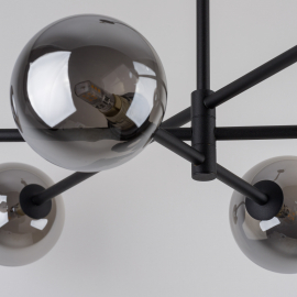 Lampa sufitowa SARIUS BLACK/GRAPHITE 6236