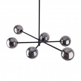 Lampa sufitowa SARIUS BLACK/GRAPHITE 6236
