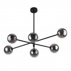 Lampa sufitowa SARIUS BLACK/GRAPHITE 6236