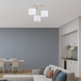 Lampa wisząca ALBERO WHITE 6553