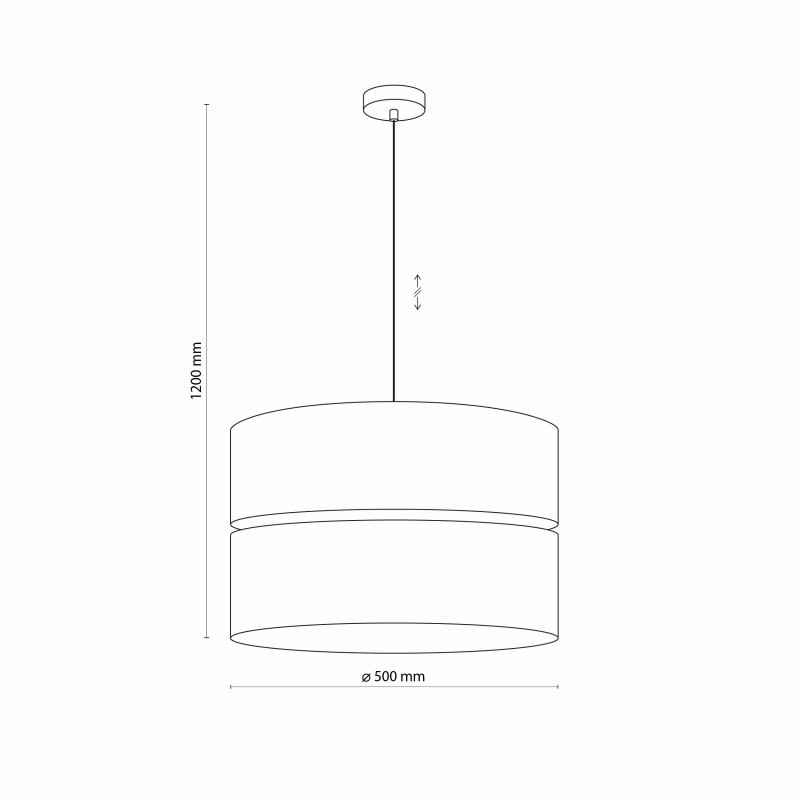 Lampa wisząca ECO 5772